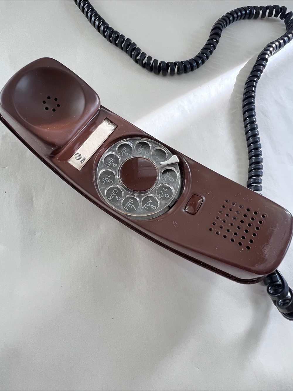 Vintage Trimline Princess Rotary Dial Wall Phone